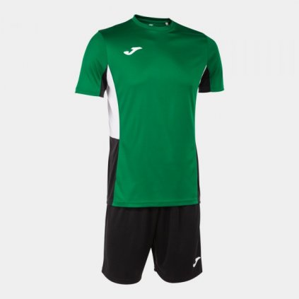 Sportovní dres + trenýrky Joma Danubio II - zelená/černá/bílá