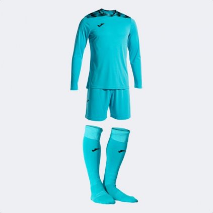 Brankářský dres + trenýrky + štulpny Joma Zamora VIII - fluo tyrkysová (Velikost 2XL)
