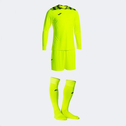 Brankářský dres + trenýrky + štulpny Joma Zamora VIII - fluo žlutá (Velikost 2XL)