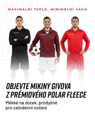 Hledáte ideální vrstvu na trénink nebo volný čas? Mikiny GIVOVA z prémiového Polar Fleece jsou přesně to, co potřebujete....