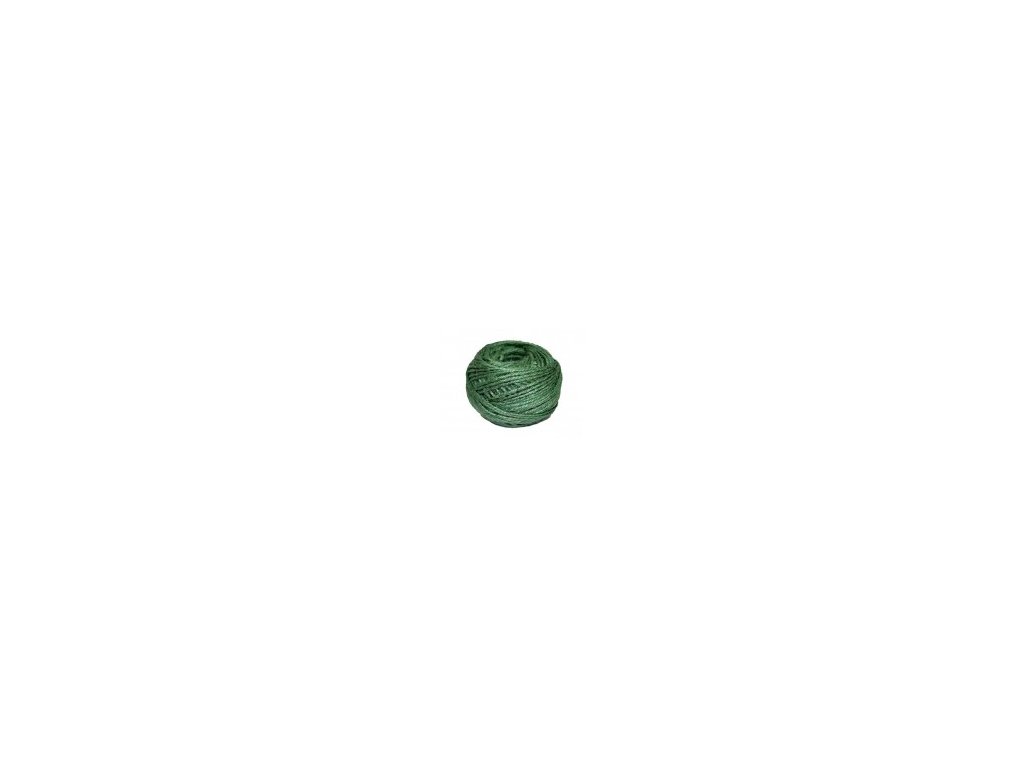 Vázací špagát PP 50g 2 mm - 62m v návinu, zelený
