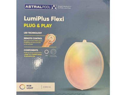 Lampa s LED diodami V1 LumiPlus Flexi - barevné světlo
