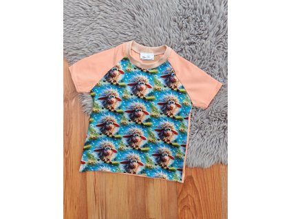 Tričko s krátkým rukávem - ovečky