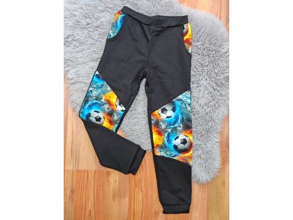 Tepláčky černé - míč