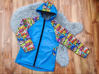 Bunda modrá - grafiti