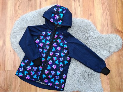 Bunda tmavě modrá - myšák 2