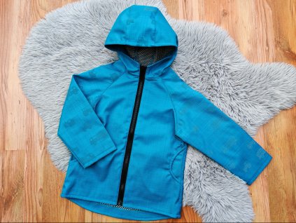 Bunda modrá - reflexní auta