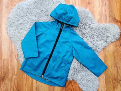 Bunda modrá - reflexní auta 2