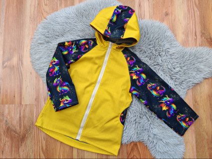 Bunda žlutá - draci