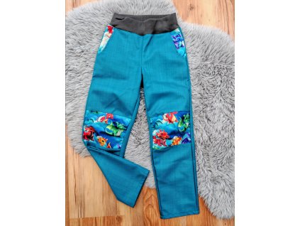 Kalhoty modré - dráčci