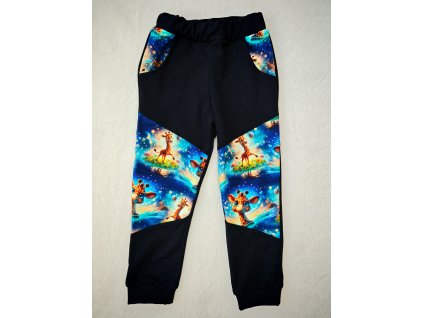 Tepláčky černé - žirafa