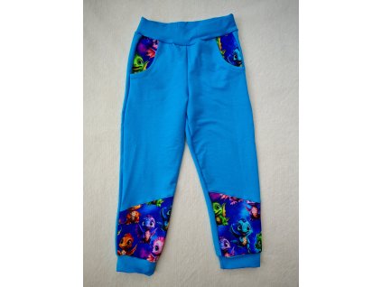 Tepláčky modré - dráčci