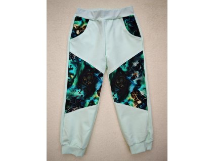 Tepláčky světle zelené - piráti