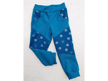 Tepláčky petrolejové - tlapky 2