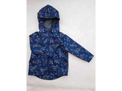 Bunda tmavě modrá - dinosauři