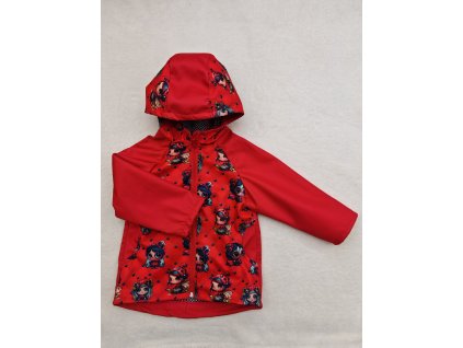 Bunda červená - beruška