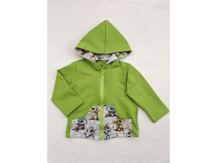 Mikina zelená - dráčci