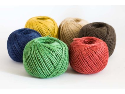 Jutové motouzy 3,5 mm, 200g