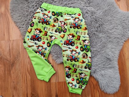 Turkáčky zelené - na farmě