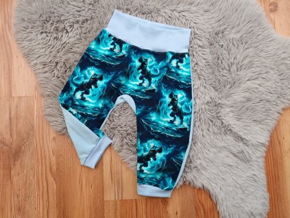 Turkáčky světle modré - dinosaur