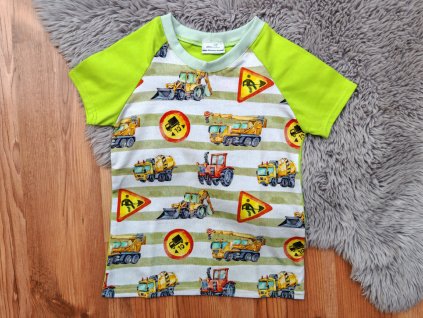 Tričko s krátkým rukávem - pracovní stroje