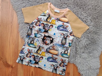 Tričko s krátkým rukávem - myšáci