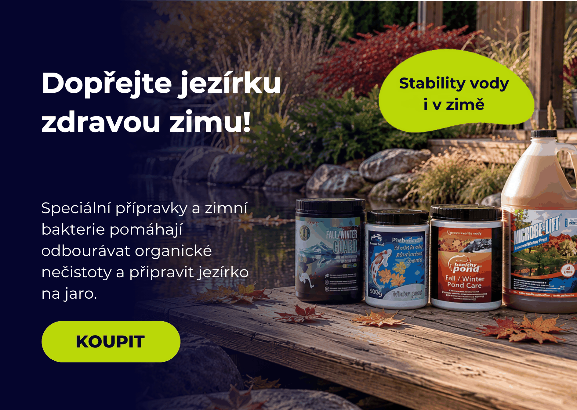 Přípravky na zimu