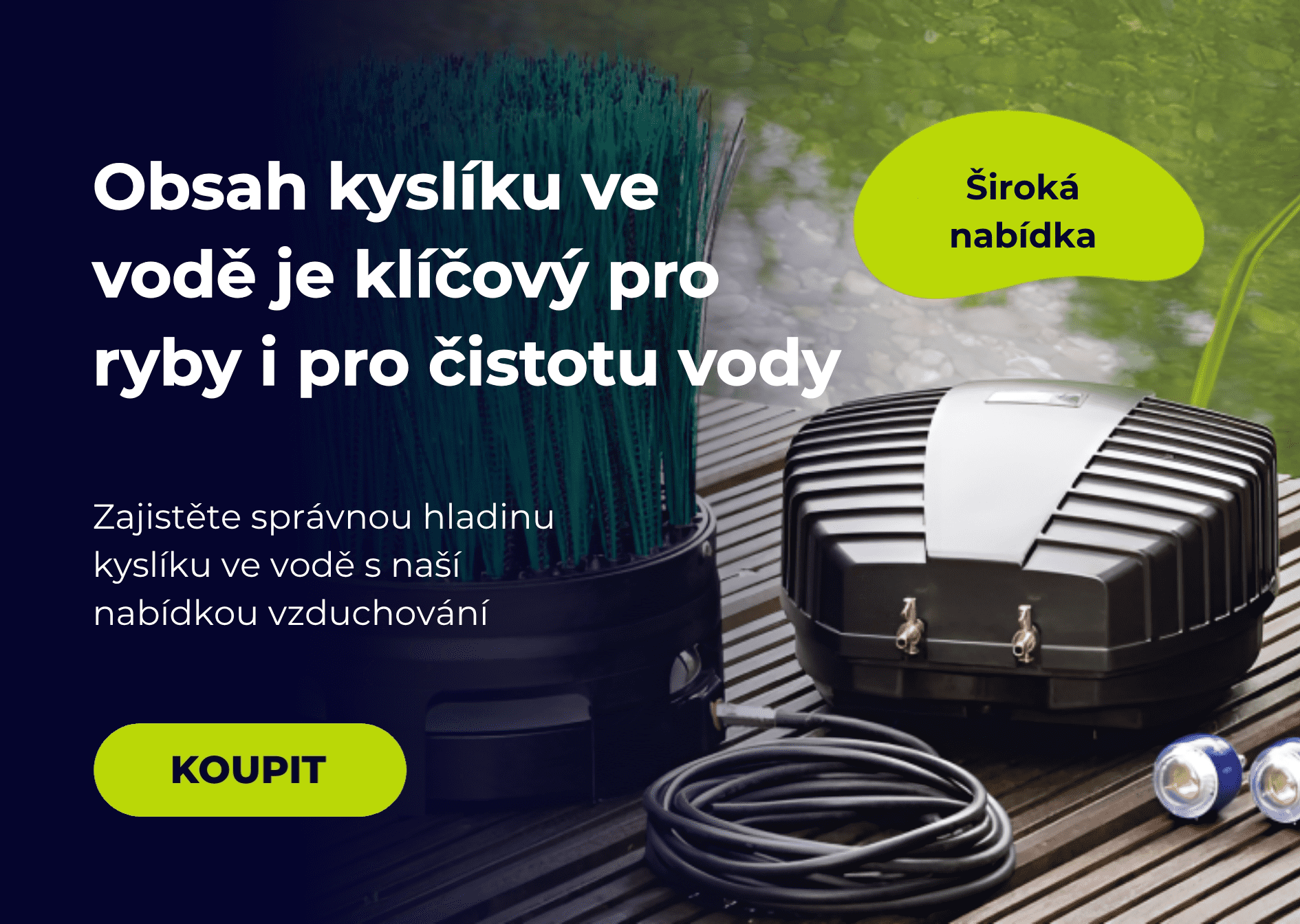 Vzduchovací kompresory