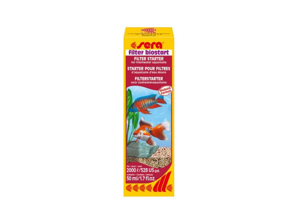 Filter biostart 50 ml Sera