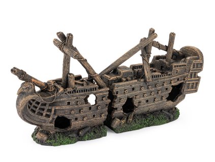 Vrak lodě - Dekorace do akvária Happet R198_1