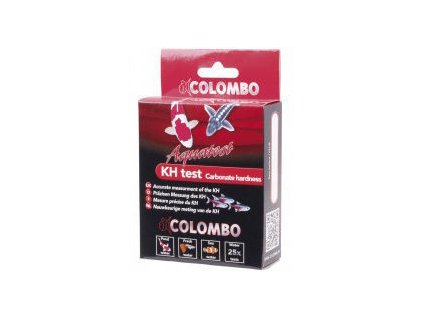 KH test Colombo (tvrdosť uhličitanov) Colombo