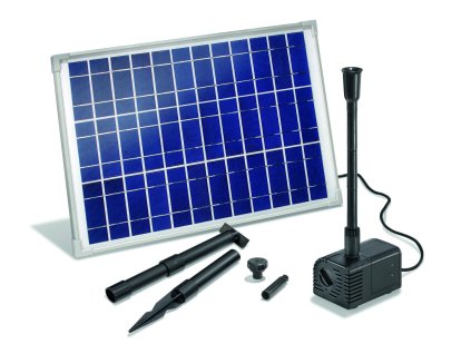Sada solárního efektového čerpadla HEISSNER 610 l/h vč. 2 efektů SP610-00