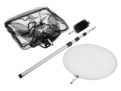Heissner sada na čištění jezírka teleskopická 55 - 150 cm, podběrák, hladinový sběrač, kartáč na řasy TZ314-00