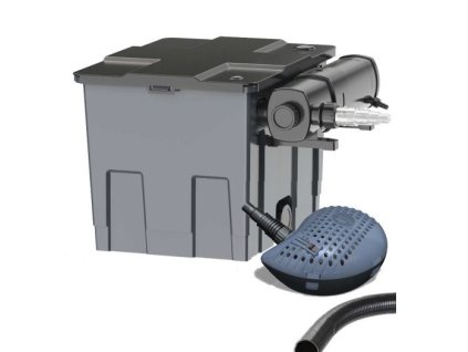 Heissner sada průtokové filtrace s čerpadlem 3300 l/h, UV 18W, do16 m³ FPU16000-00