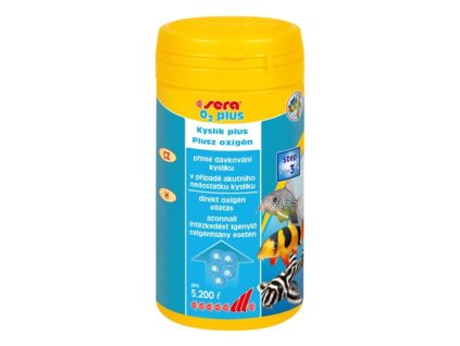 Přípravek pro zvýšení kyslíku akvarijní vody - Sera O2 plus 250 g