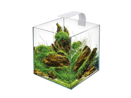 Akvarijní sada Happet LED CUBE 30 White 1