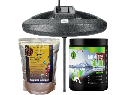 Zimní set pro jezírko - BactoUP 10m3 - IceFree Thermo - Wheatgerm 3mm / 3l