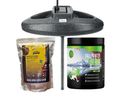 Zimní set pro jezírko - BactoUP 10m3 - IceFree Thermo - Wheatgerm 6mm / 3l