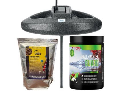 Zimní set pro jezírko - BactoUP 20m3 - IceFree Thermo - Wheatgerm 6mm / 5l