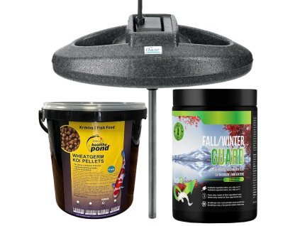 Zimní set pro jezírko - BactoUP 50m3 - IceFree Thermo - Wheatgerm 6mm / 10l