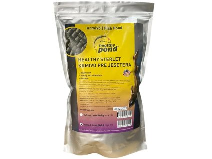 Healthy pond Krmivo pro jesetery 5mm 1L