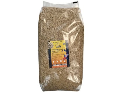 Bílé plovoucí tyčinky 40L - krmivo pro jezírkové ryby_1