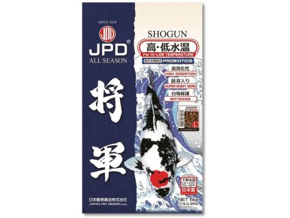 Japonské krmivo pro KOI kapry JPD Fuyu Fuji/ Shogun Winterfutter, medium, d 5mm, 5kg