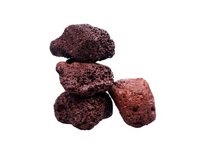 4893 cerveny lavovy kamen 3 kg red lava puzzle pieces