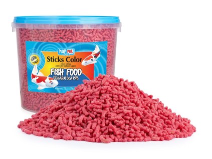 Univerzální krmívo pro ryby Sticks Color 3L 1