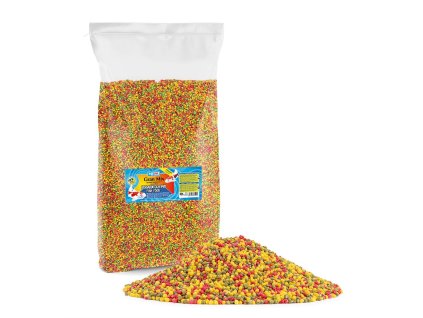 Univerzální granule pro Koi kapry i ostatní ryby Gran Mix 80L 1