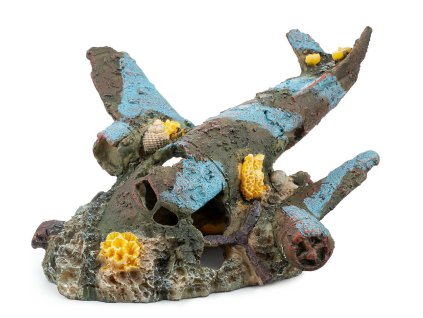 6157 vrak bombarderu dekorace do akvaria