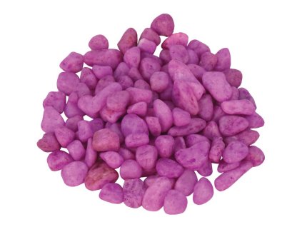Akvarijní štěrk - Neonově světle fialový (Zrnitost/Váha 3 mm/0,5 kg)