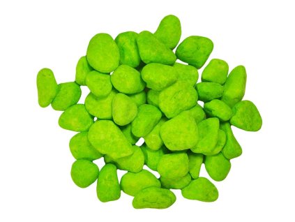 Akvarijní štěrk - Zelený (Zrnitost/Váha 3 mm/0,5 kg)