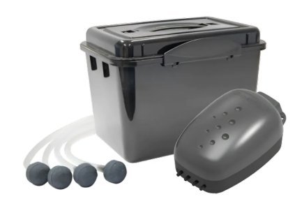 Vzduchovací sada s ochranným boxem SuperFish Air Box 4 1